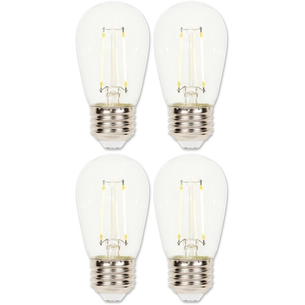 Westinghouse Bulb LED 1W 120V S14 2700K Clear E26 Medium Base, 4PK 5281020 - main